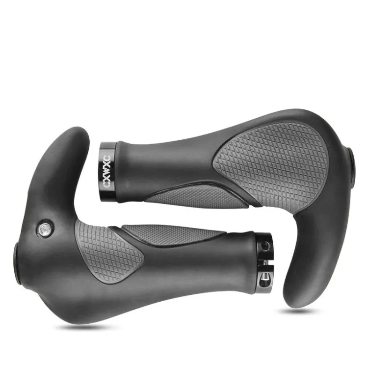 1 Pair CXWXC Bicycle Handlebar Cover Mountain Bike Bullhorn Rubber Handlebar Cover Riding Accessories, Style:HL-G232