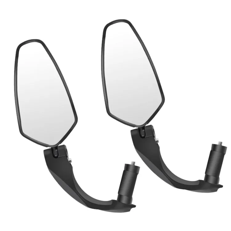 1 Pair WEST BIKING Bicycle Rearview Mirror Adjustable Mirror Mountain Bike Foldable Rearview Mirror(Long)