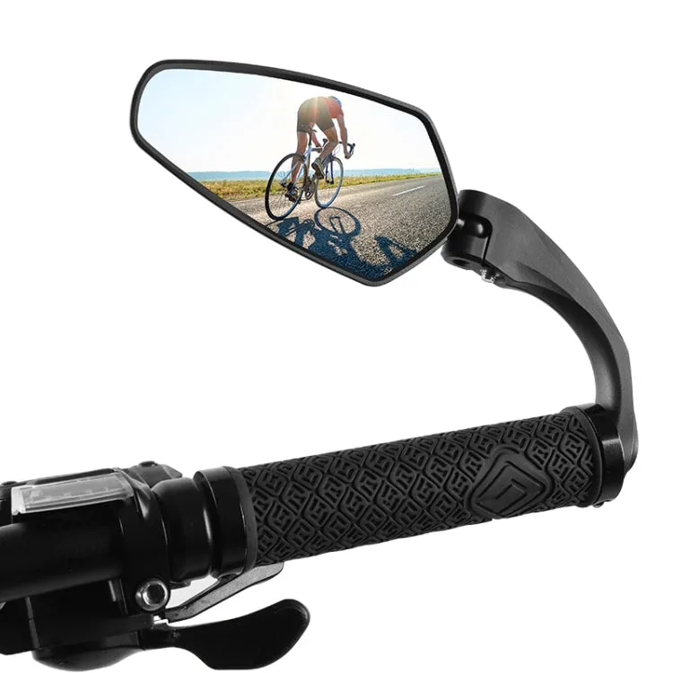 1 Pair WEST BIKING Bicycle Rearview Mirror Adjustable Mirror Mountain Bike Foldable Rearview Mirror(Long)