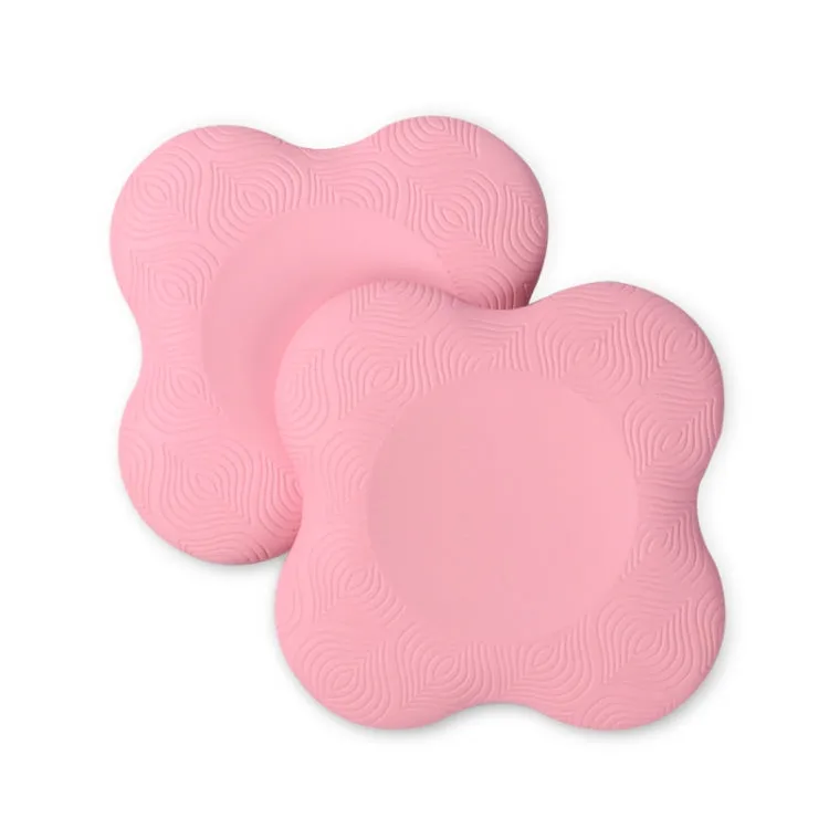 1 PC Flat Support Elbow Pads Yoga Knee Pads(Light Pink)