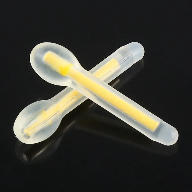 10 Packs OCEAN SUN Bulb Shape Luminous Float Night Fishing Light Stick, Visibility: 25m, Size: 3.0 x 25mm