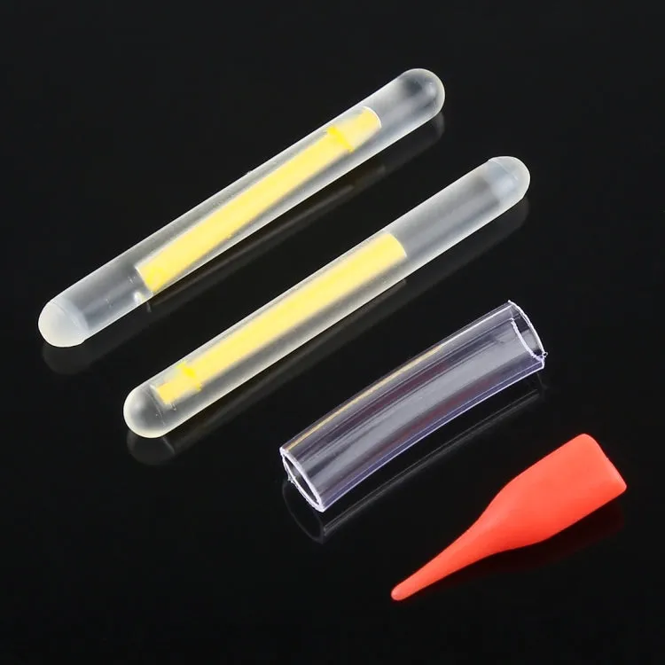 10 Packs OCEAN SUN Luminous Float Night Fishing Light Stick, Visibility: 15m, Size: 2.9 x 25mm