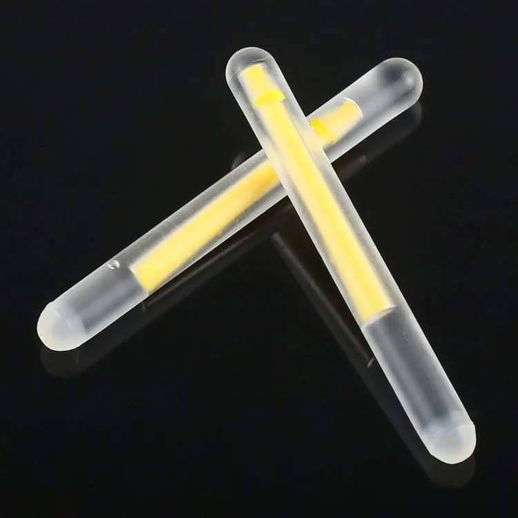 10 Packs OCEAN SUN Luminous Float Night Fishing Light Stick, Visibility: 15m, Size: 2.9 x 25mm