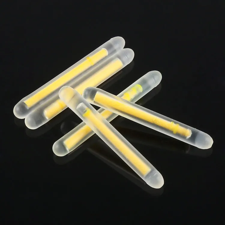 10 Packs OCEAN SUN Luminous Float Night Fishing Light Stick, Visibility: 15m, Size: 3.0 x 25mm