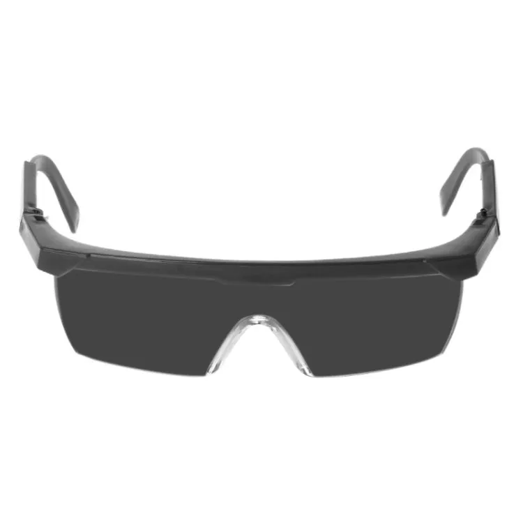 10 PCS Outdoor Safety Glasses Spectacles Eye Protection Goggles Dental Work Eyewear(Black Frame Black Lens)