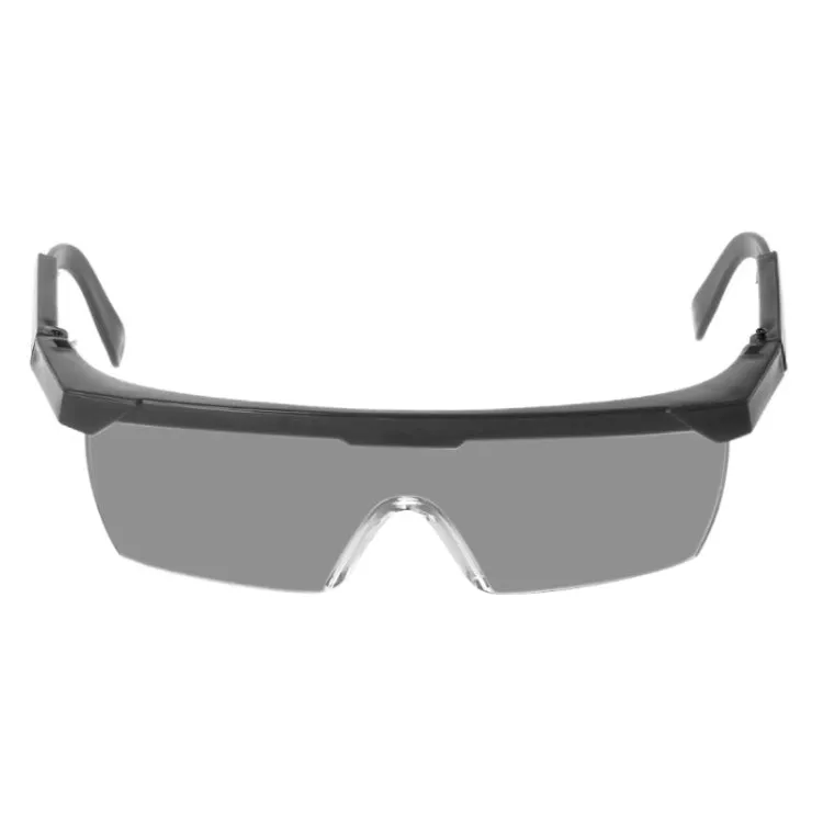 10 PCS Outdoor Safety Glasses Spectacles Eye Protection Goggles Dental Work Eyewear(Black Frame Grey Lens)