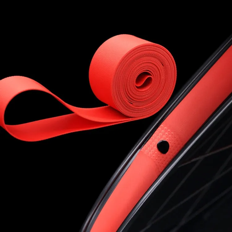 10 PCS Road Mountain Bike Anti-Stab Tire Pad Bicycle Wheel Set PVC Spoke Lining Tape, Colour: Red(29inch x 18mm)