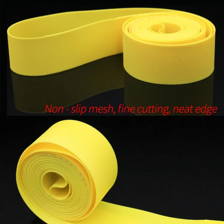 10 PCS Road Mountain Bike Anti-Stab Tire Pad Bicycle Wheel Set PVC Spoke Lining Tape, Colour: Yellow(700C x 18mm)