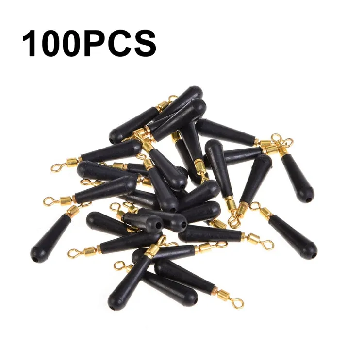 100 PCS / Bag LEO 27933 Rotating Movable Floating Seat Floating Socket Fishing Gear, Specification: Medium