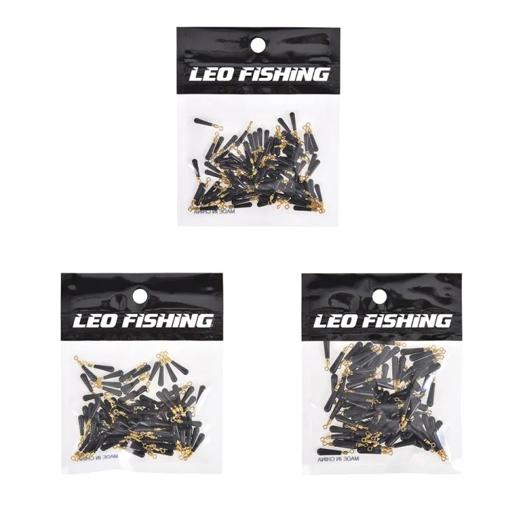 100 PCS / Bag LEO 27933 Rotating Movable Floating Seat Floating Socket Fishing Gear, Specification: Medium