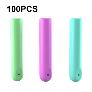 100 PCS Silicone Floating Seat Fishing Small Accessories, Size: Large(Color Random Delivery)