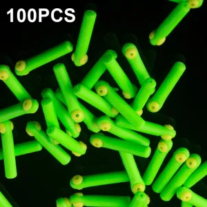 100 PCS SXP01 Dual CoreSilicone Floating Seat Fishing Accessories, Size: Medium(Fruit Green)