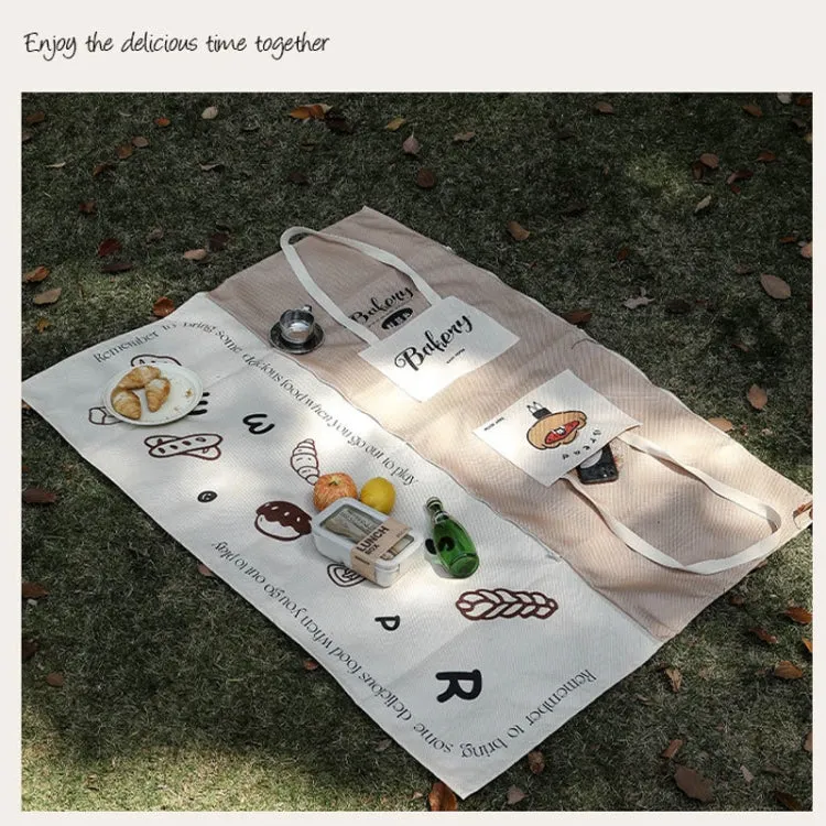 100 x 150cm Oxford Cloth Outdoor Picnic Mat Can Be Used As A Shoulder Bag Easy To Carry(Meal)