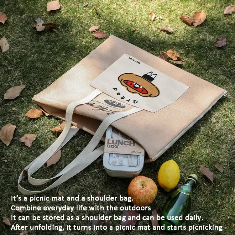 100 x 150cm Ultrasonic Outdoor Picnic Mat Can Be Used As A Shoulder Bag Easy To Carry(Meal)