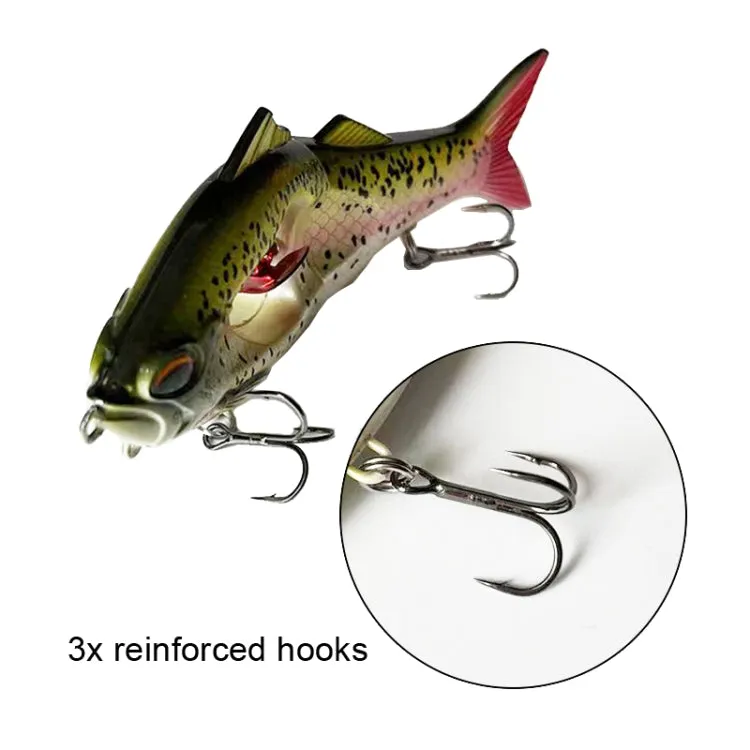 10g/8.5cm Long Casting Slow Sinking Spinning Multi-section Sea Fishing Freshwater Lures(01)