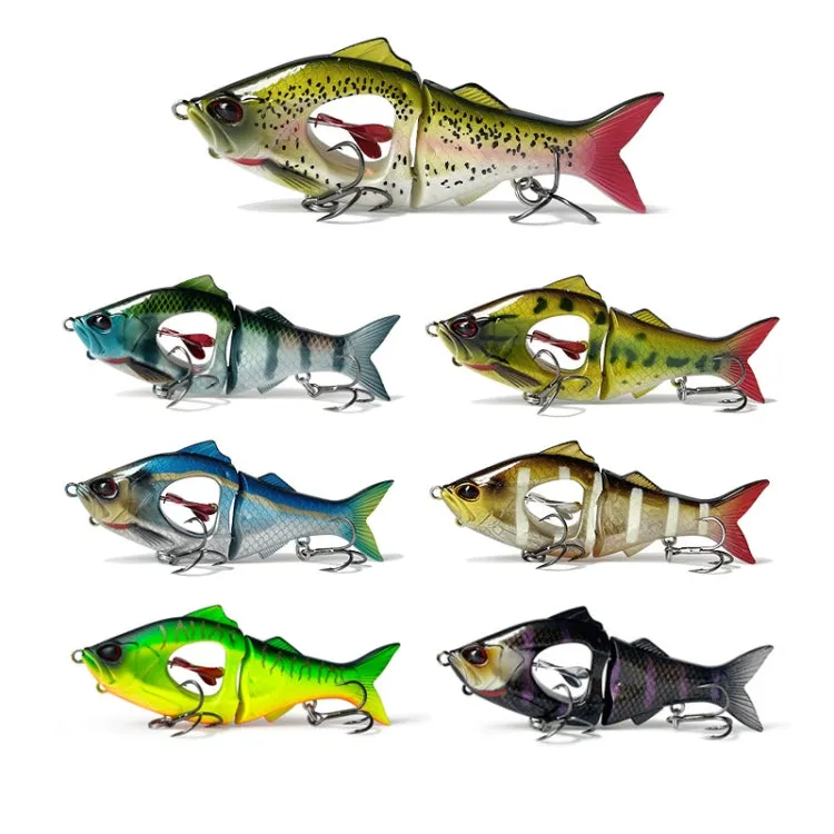 10g/8.5cm Long Casting Slow Sinking Spinning Multi-section Sea Fishing Freshwater Lures(01)