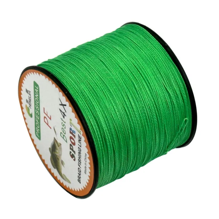 1.5# 0.20mm 22LB 9kg Tension 500m Extra Strong 4 Shares Braid PE Fishing Line Kite Line(Green)