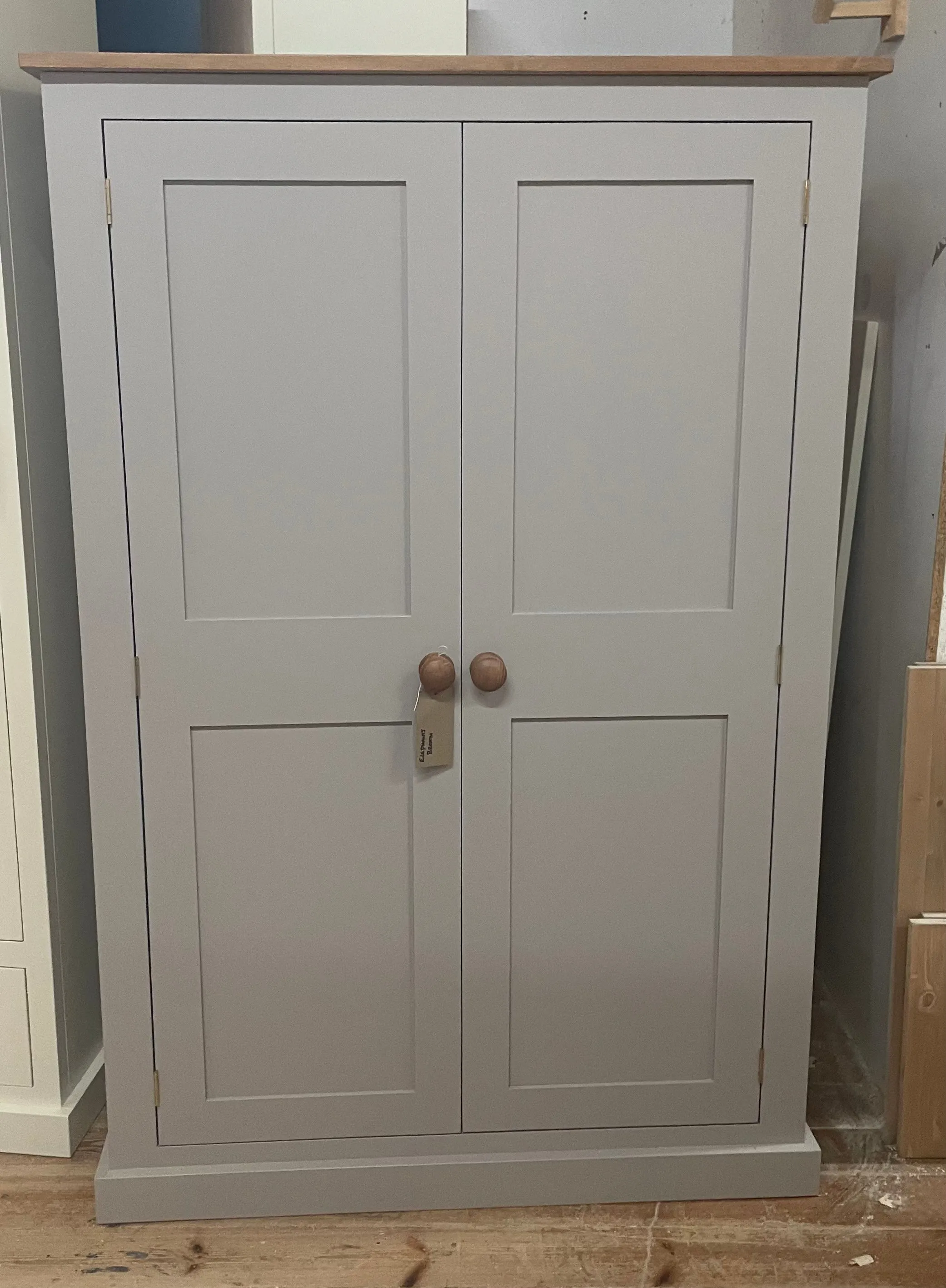 **150 cm Medium Height Storage Cupboard for Hallway/Kitchen Utility Room (40 cm deep)