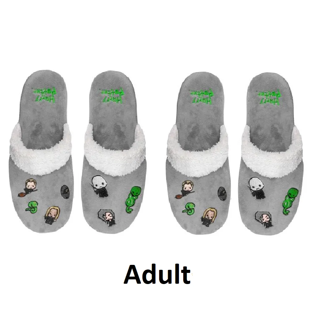 2 Pairs Unisex Adults/Kids Harry Potter Kawaii Slippers