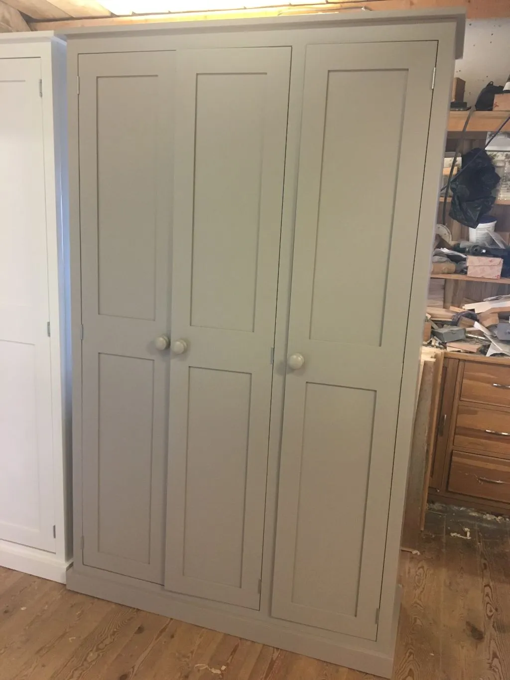 **3 Door Hall, Utility Room, Cloak Room Coat & Shoe Storage Cupboard (35 cm deep) OPTION 4