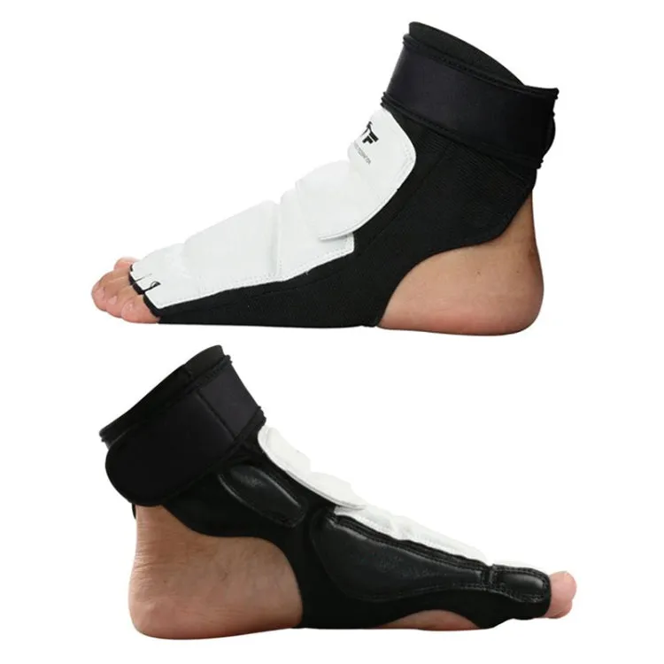 A Pair Taekwondo Boxing Half-toe Foot Guard, Specification: L Foot Cover (Size 37-39)