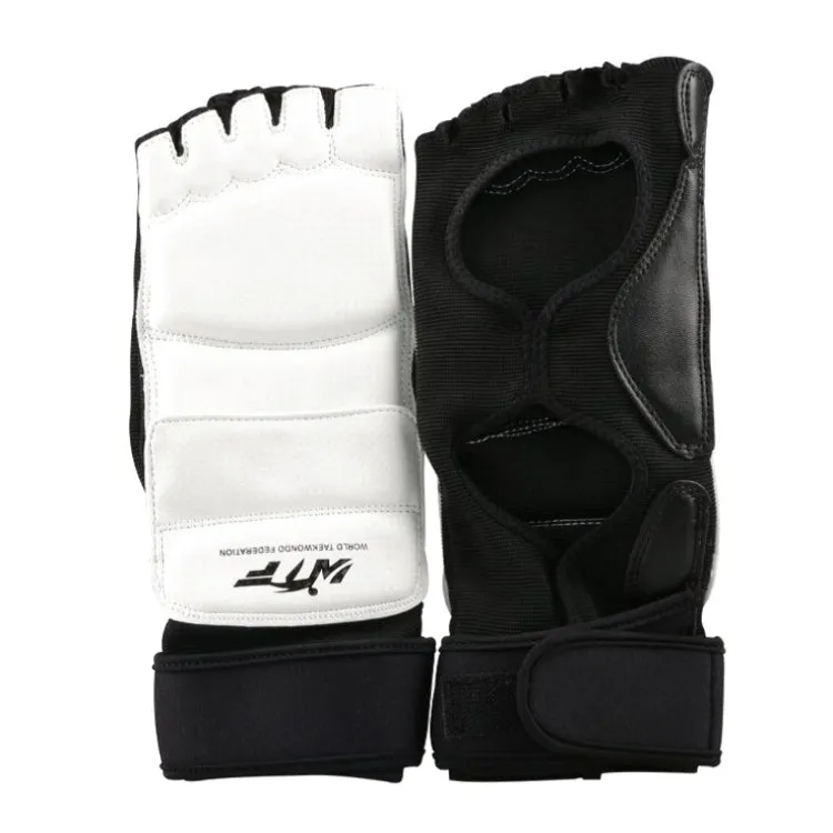 A Pair Taekwondo Boxing Half-toe Foot Guard, Specification: L Foot Cover (Size 37-39)