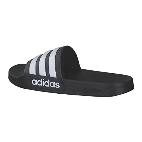 Adidas mens ADILETTE SHOWER CBLACK/FTWWHT/CBLACK Slipper - 4 UK (GZ5922)