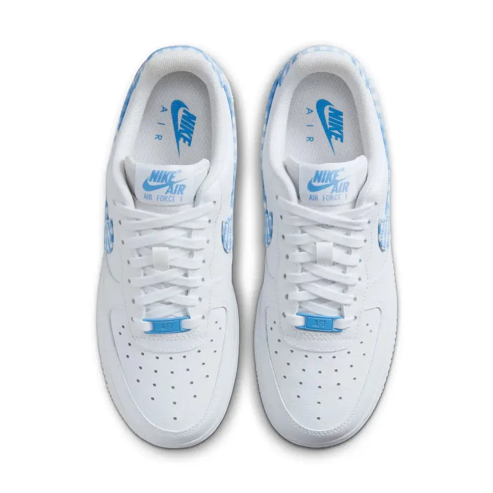 Air Force 1 '07 Low University Blue Gingham