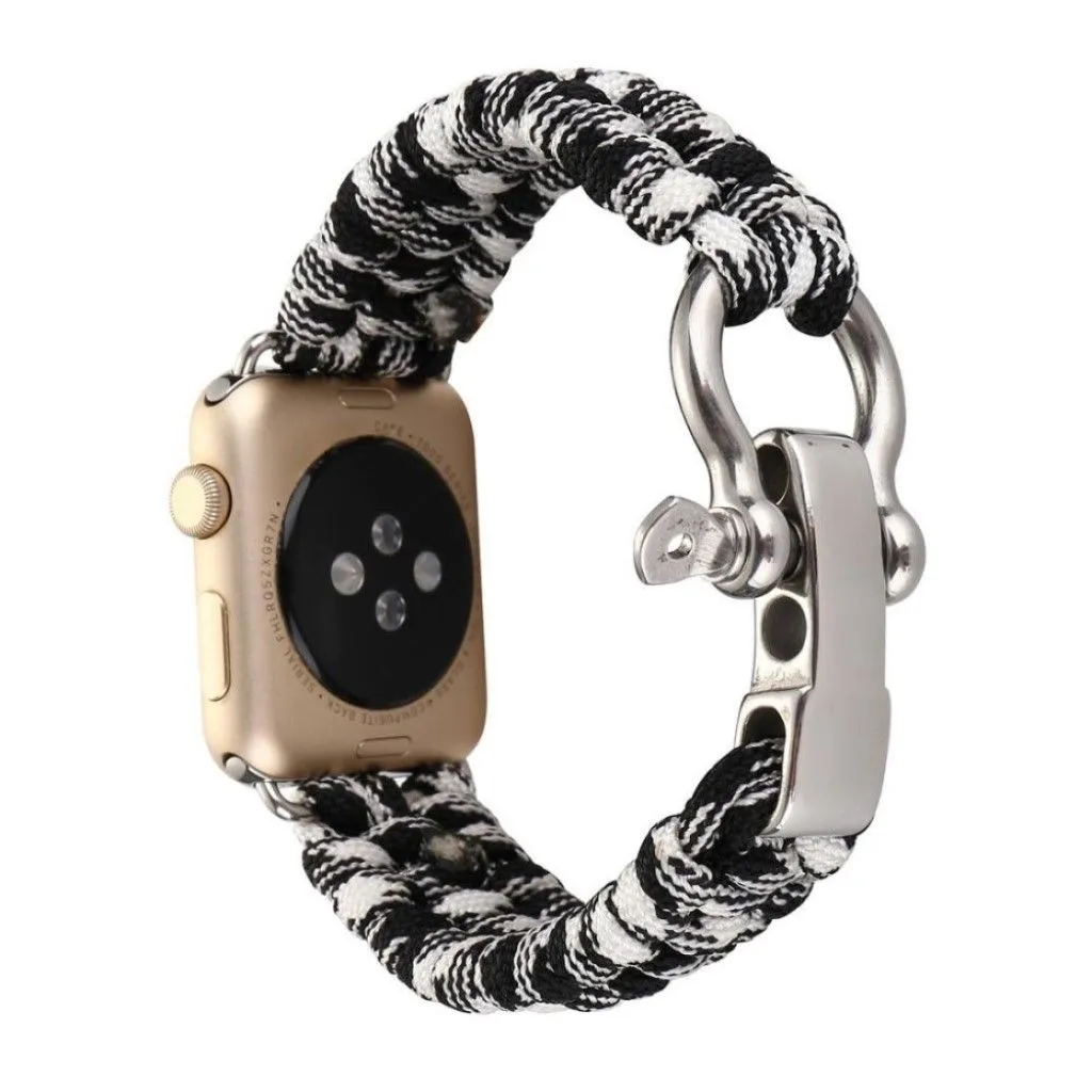 Apple Watch Series 4 40mm braided rope watch strap - Mixture Color