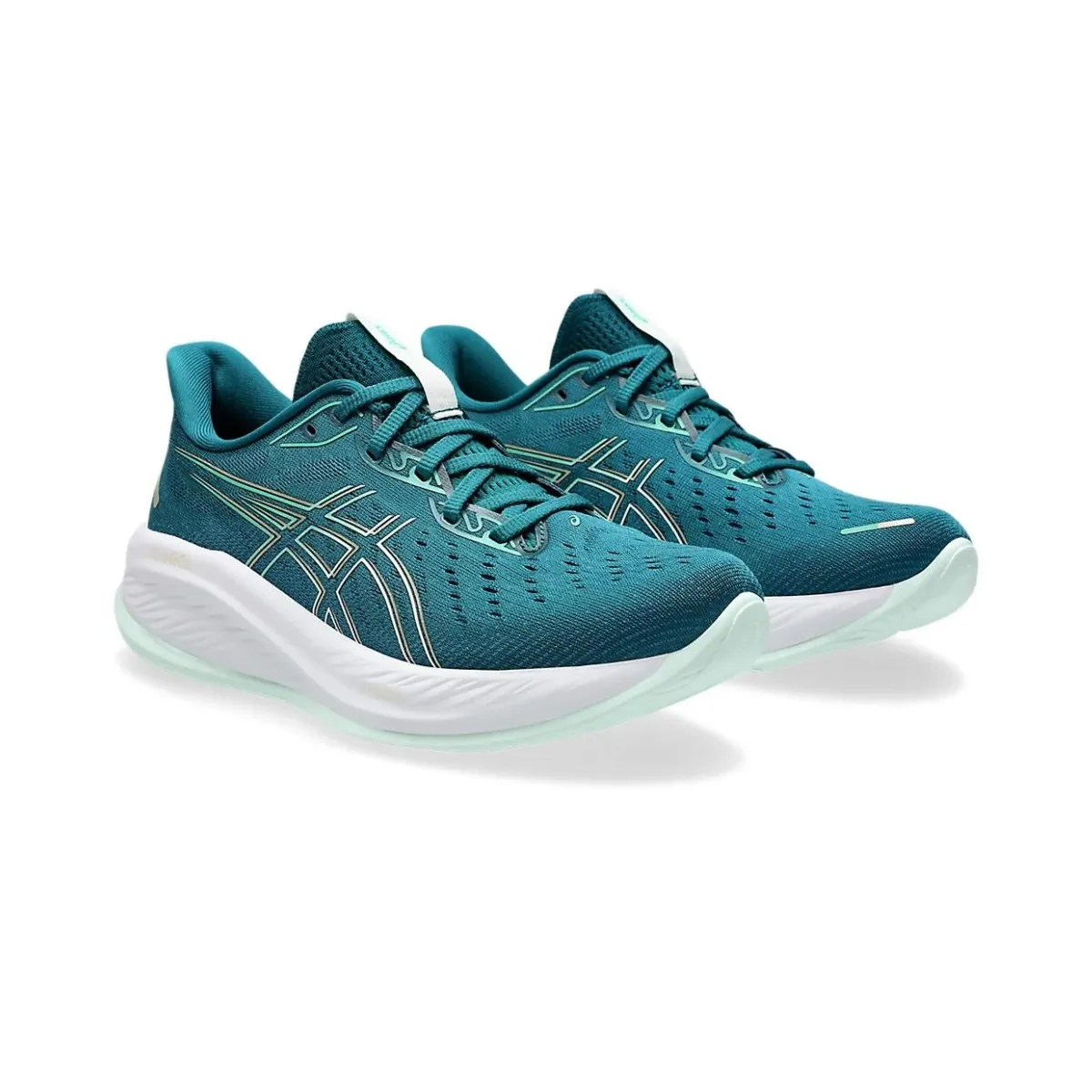 Asics Gel Shoes - Cumulus 26 Blue Green SS24 Women