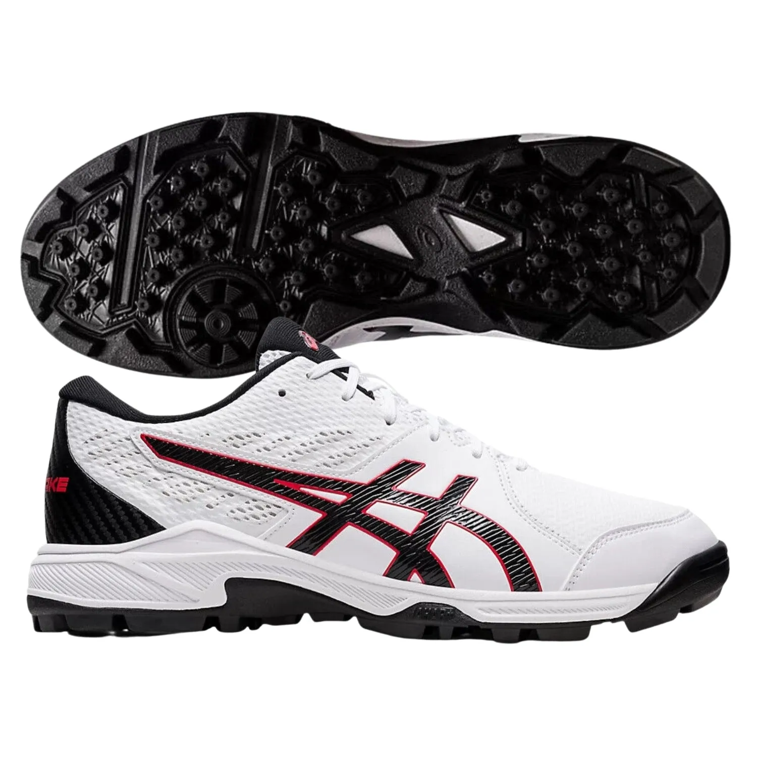 Asics Shoes, Gel-Peake 2, Cricket Shoes White/Black