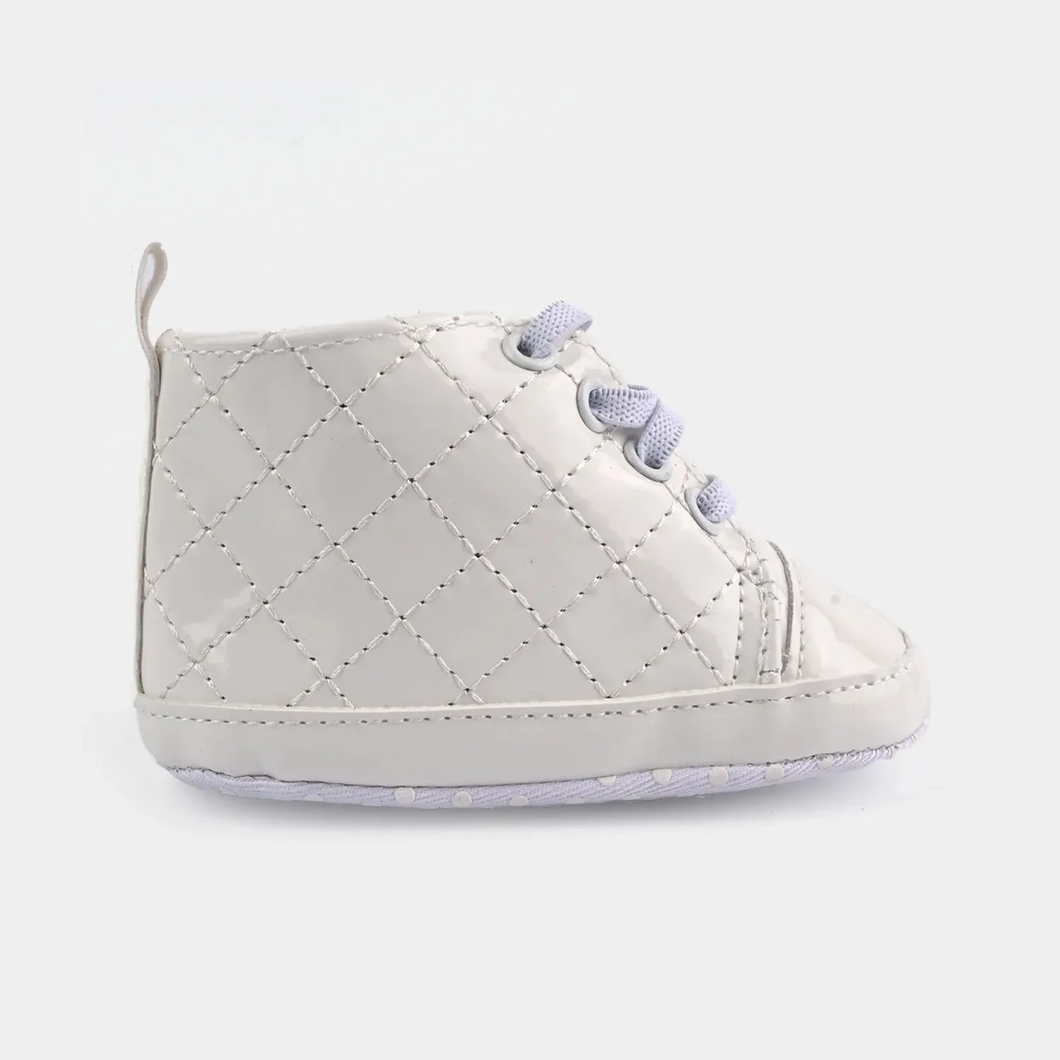 Baby Girls Shoes E129-White