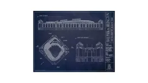 Ballpark in Arlington Wall Art