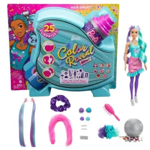 Barbie Color Reveal Glitter Doll - Glittery Purple