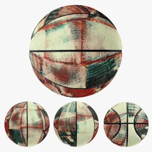 Basketball - Eight Panel Printed - Square Dance