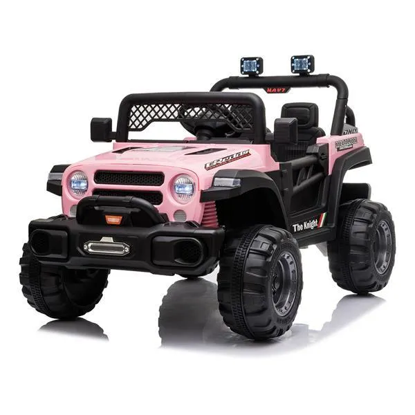 BBH-016 Dual Drive 12V 4.5A.h with 2.4G Remote Control off-road Vehicle Pink