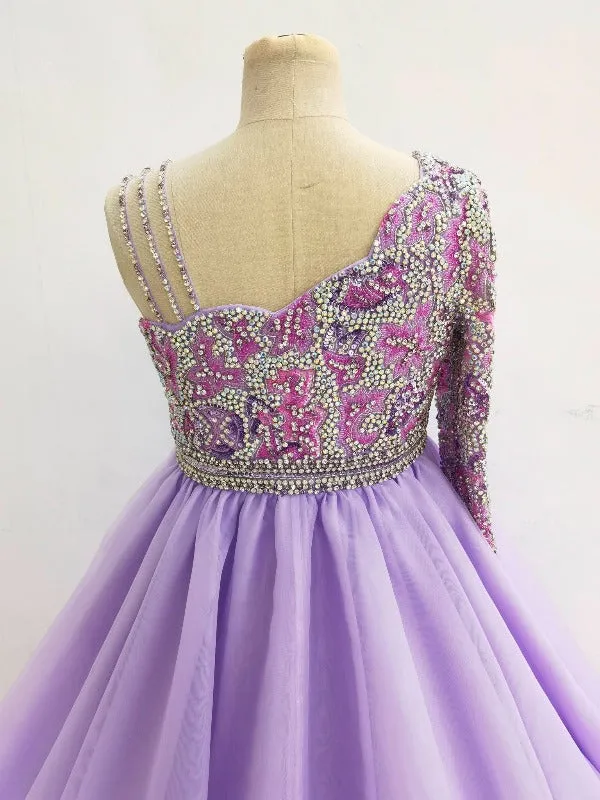 Best Beauty Tween Lilac Pageant Dress Near Me