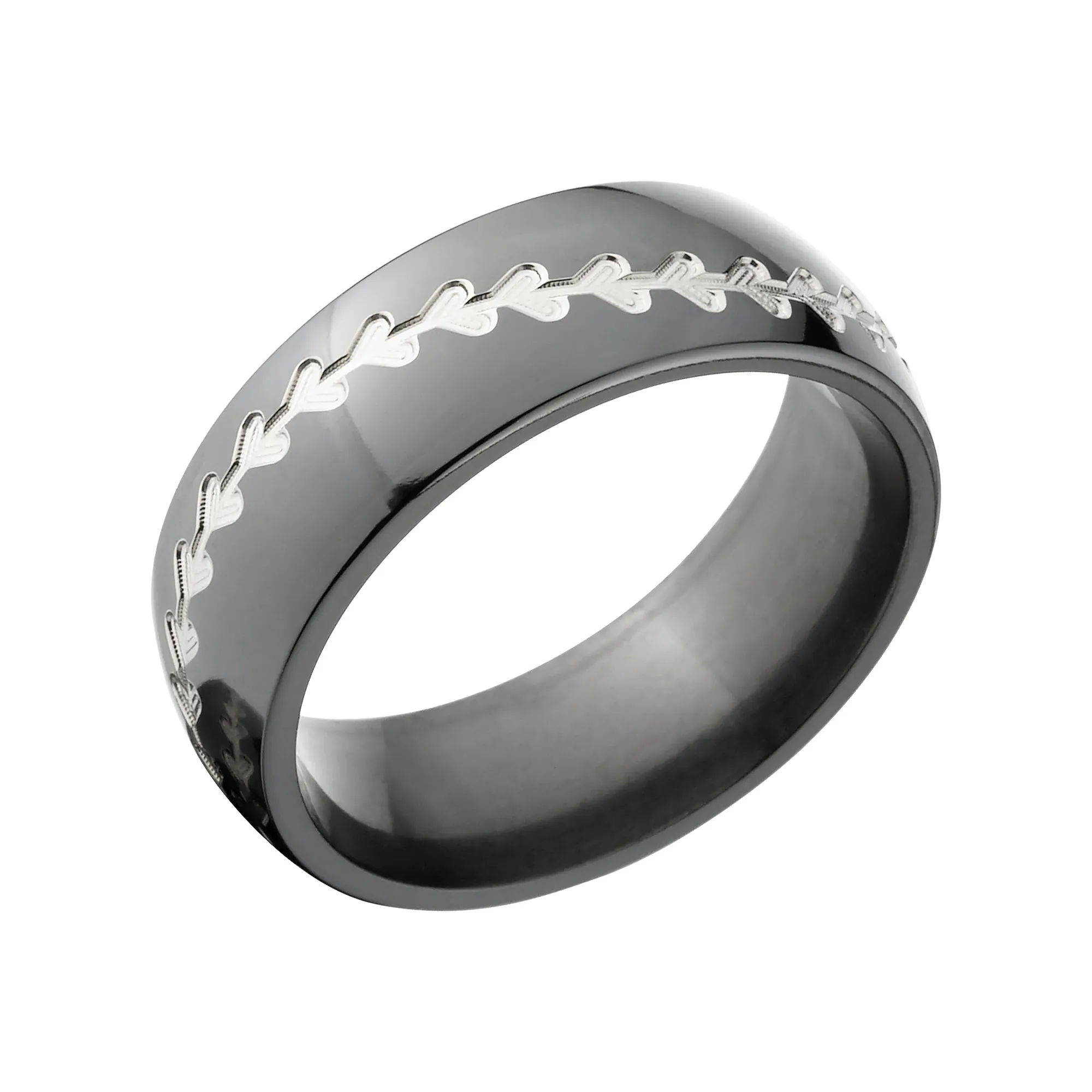 Black Baseball Ring - Custom Men's Rings