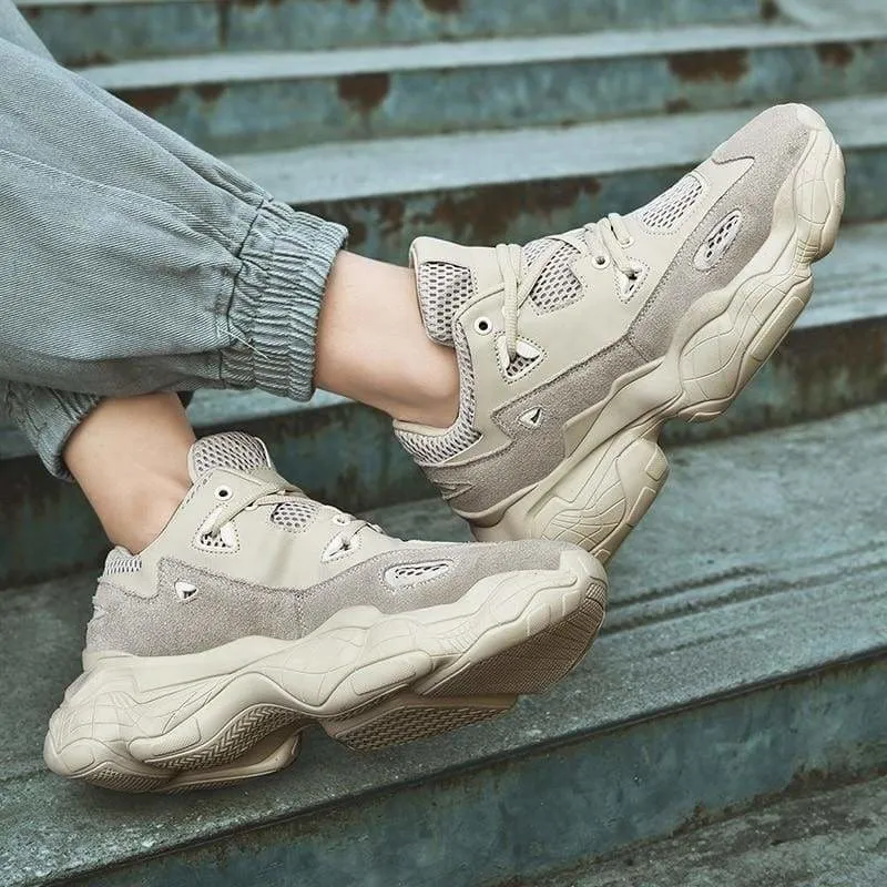 Breathable Platform Chunky Sneakers