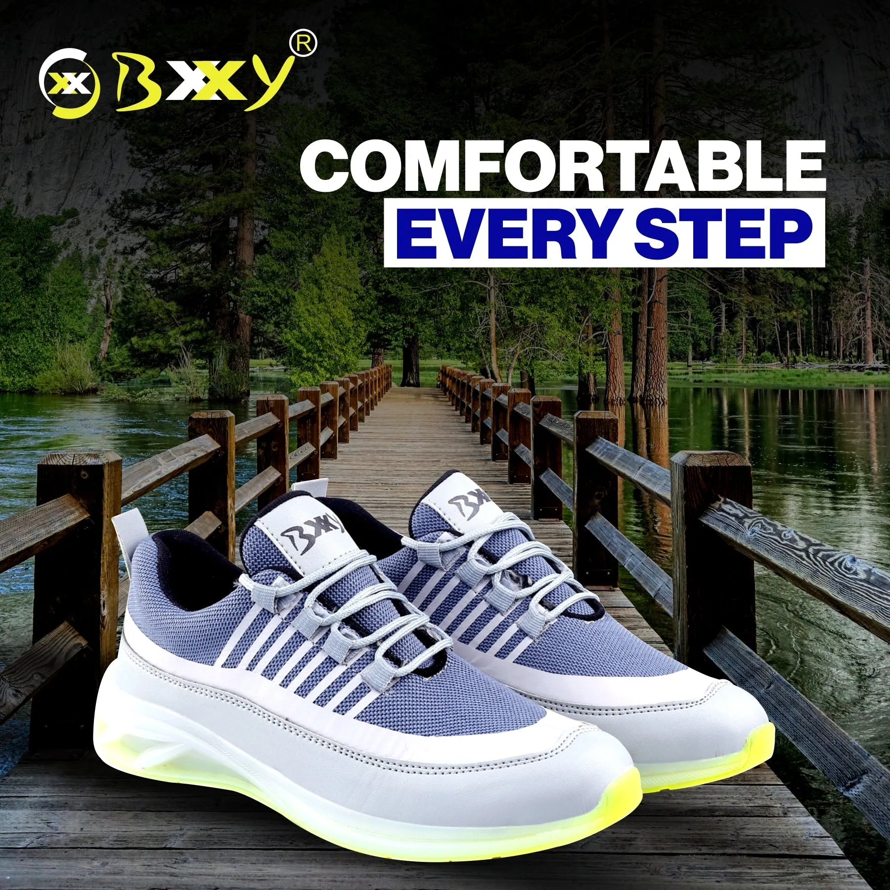 Bxxy's Casual Light Weight Sports Shoes for Men