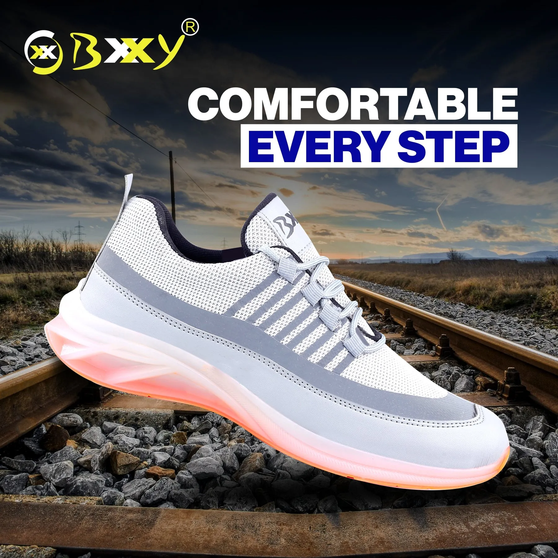 Bxxy's High-end Fashion Trendiest Casual Lace-up Shoes for Men