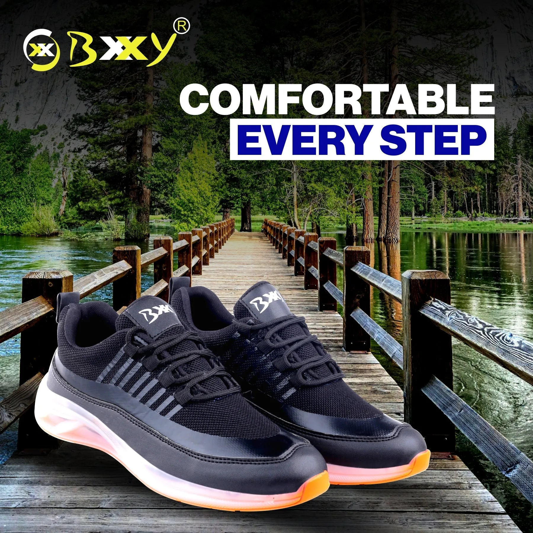 Bxxy's Men's Casual Running Sports Shoes