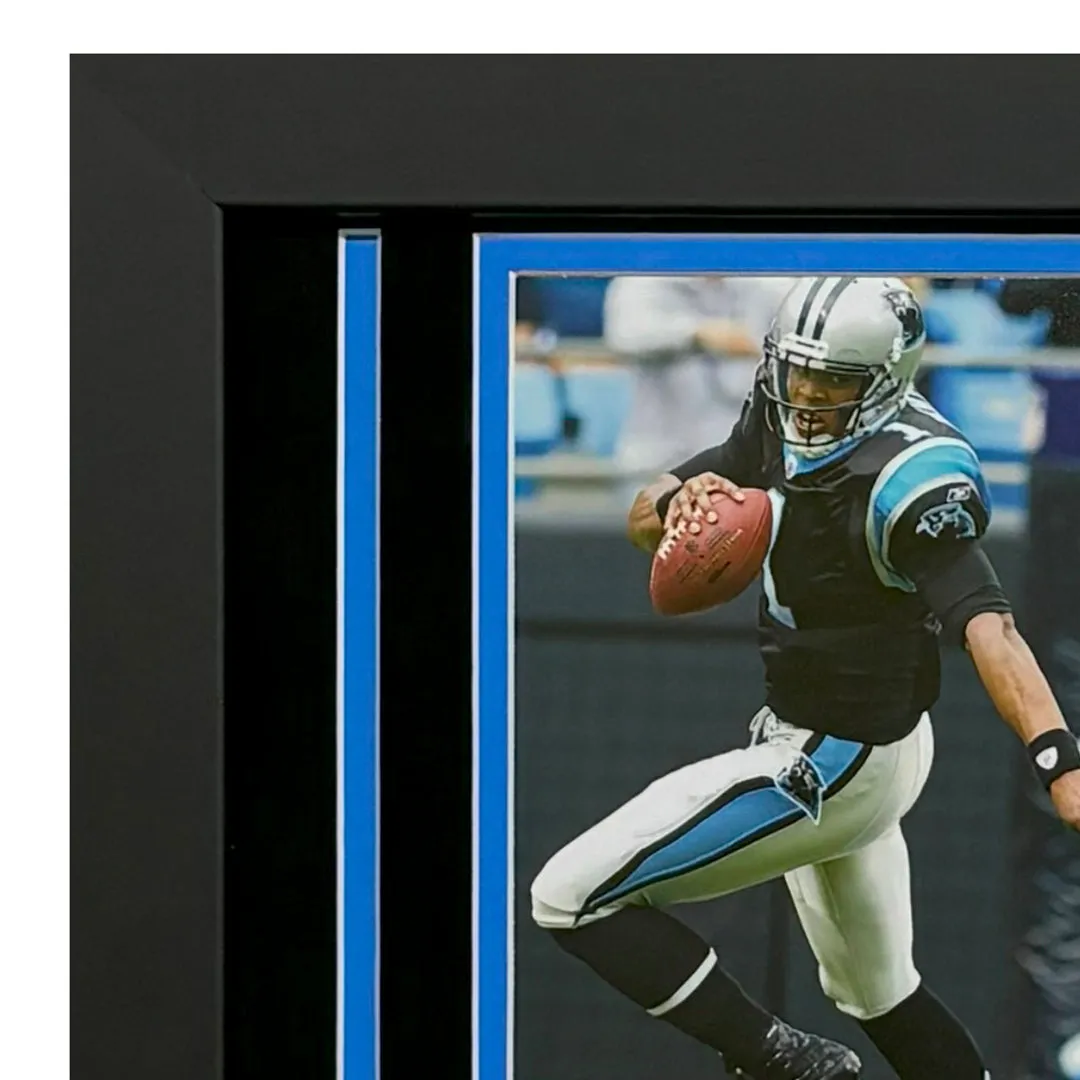 Cam Newton Hand Signed & Framed 8x10 Football Photo