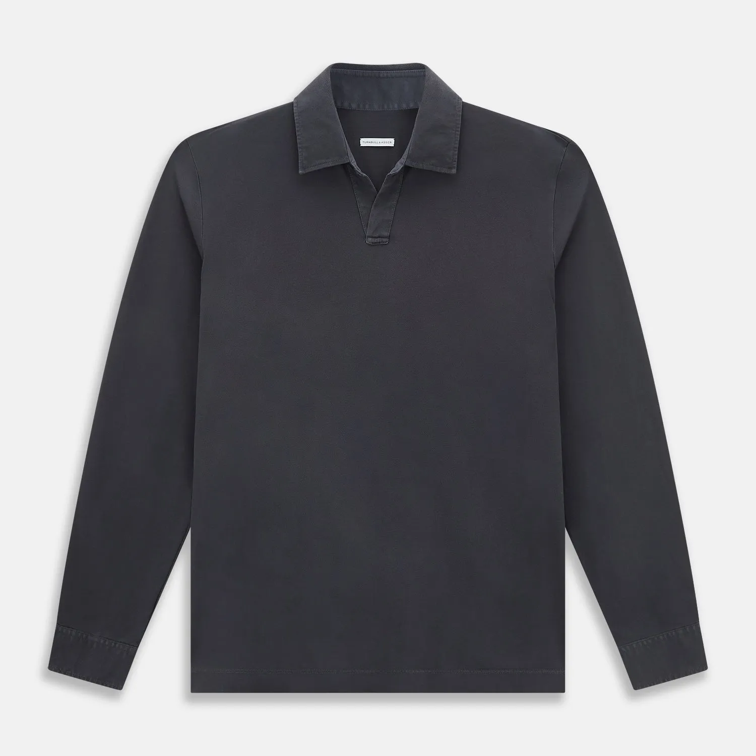 Charcoal Rugby Polo Shirt