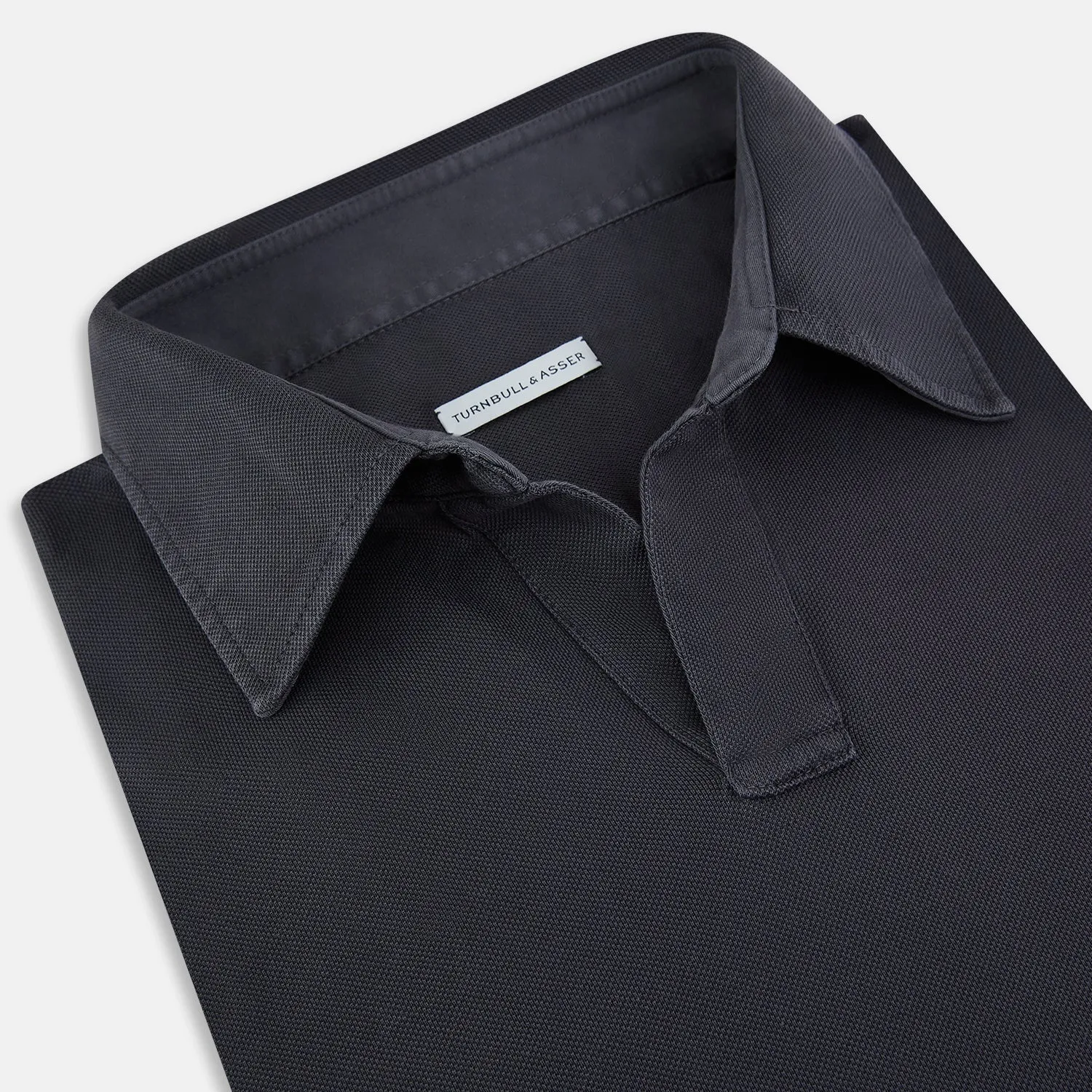 Charcoal Rugby Polo Shirt