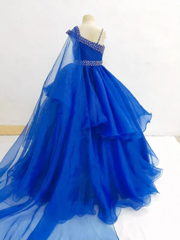 Custom Stunning Little Princess Royal Evening Gown