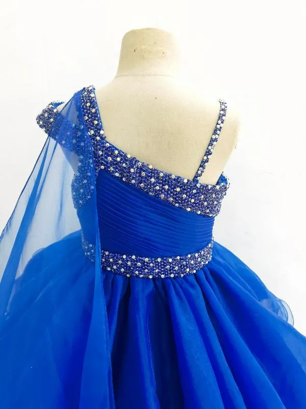 Custom Stunning Little Princess Royal Evening Gown