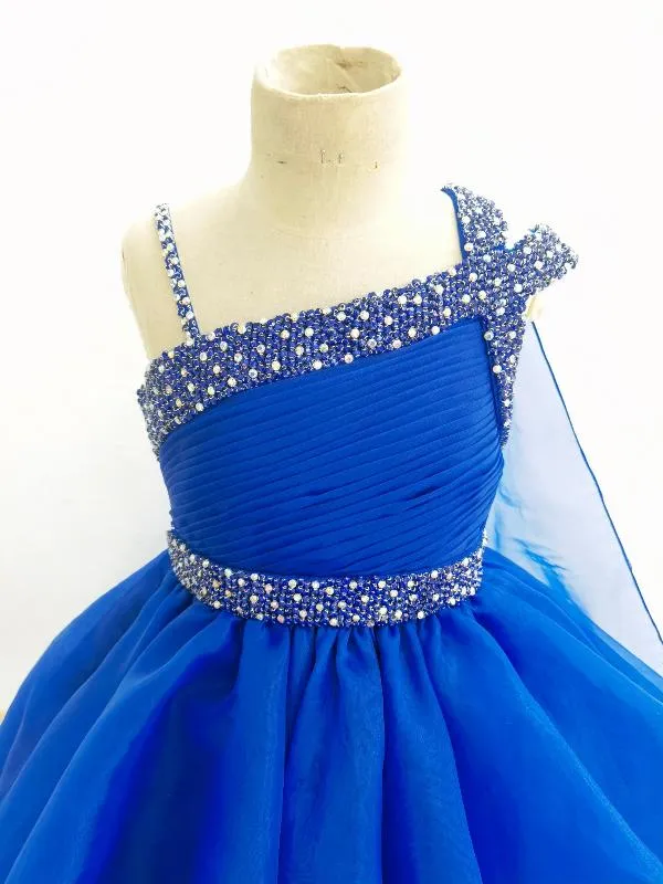 Custom Stunning Little Princess Royal Evening Gown