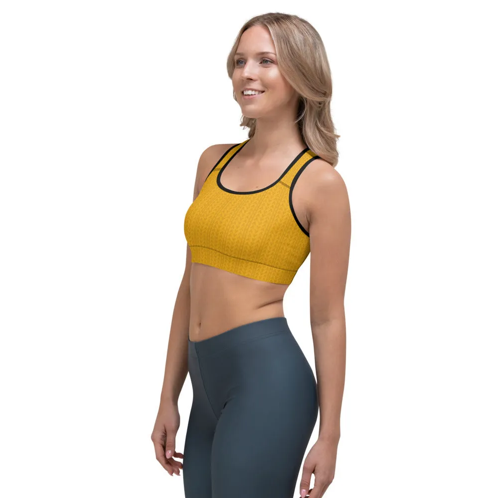 Day Lily Sports Bra