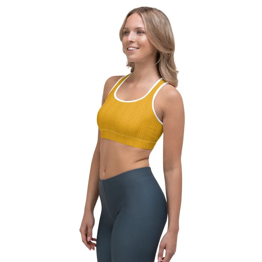 Day Lily Sports Bra